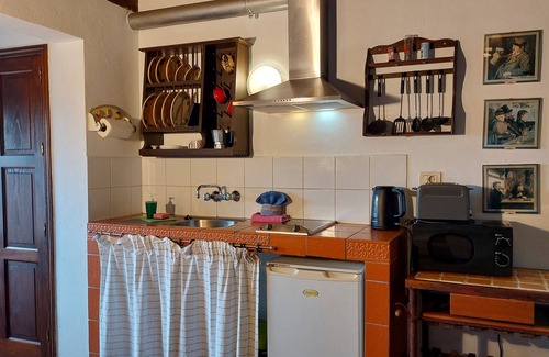 El Guincho Apartment | Apartment in Mexican style with sea view and private balcony