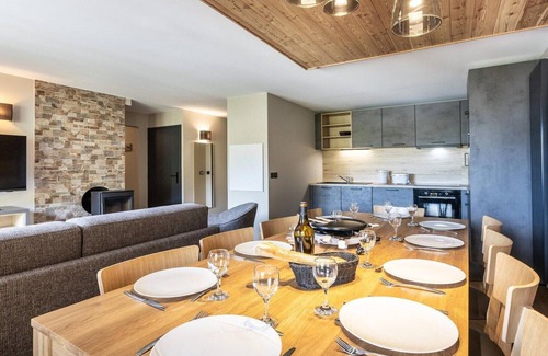 Risoul Apartment | Apartment in France with Ski-In/Ski-Out Access