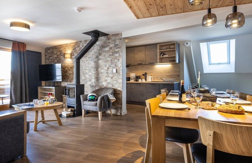 Risoul Apartment | Apartment in France with Ski-In/Ski-Out Access