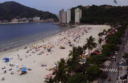 Sao Vicente Apartment | Apartment in front of the beach in São Vicente! Spectacular view !