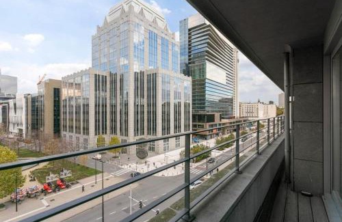 Rogier Apartment | Apartment in Heart of Brussel City with Balcony View