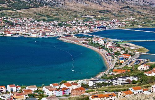 Metajna Apartment | Apartment in Metajna with sea view, balcony, air conditioning, WiFi (4890-1)