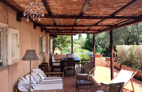 Orbetello Apartment | Apartment in Olive Trees garden with sea view