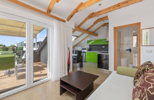 Sukosan Apartment | Apartment in Sukošan with Seaview, Terrace, Air condition, WIFI (3495-5)