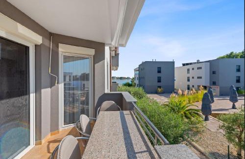Sukosan Apartment | Apartment in Sukošan with Seaview, Terrace, Air condition, WIFI (3495-3)
