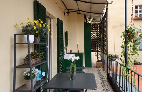 Arezzo Apartment | Apartment in the old town with 2 bedrooms, 2 bathroom and a large terrace