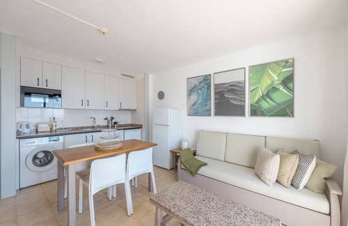 Brena Baja Apartment | Apartment 'Isla Bonita- A - 29' with Sea View, Shared Pool and Wi-Fi
