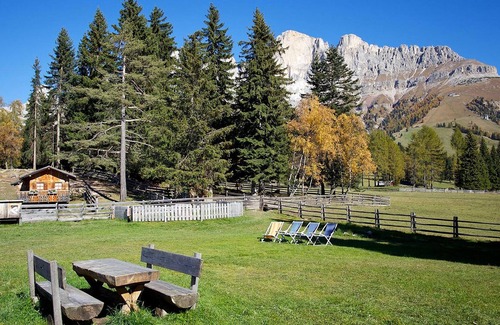 Carezza Apartment | Apartment "Angerle Alm Apt Rosengarten" with Private Balcony, Shared Garden & Wi-Fi