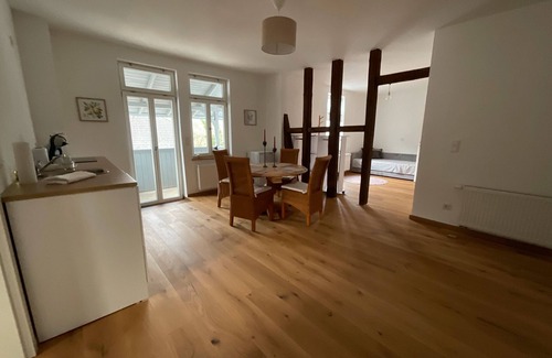 Weilrod Apartment | Apartment 'Junior Suite' with Balcony, Shared Terrace and Wi-Fi