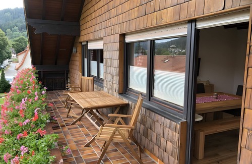 Enzklosterle Apartment | Apartment 'Kaltenbach' with Balcony and Wi-Fi