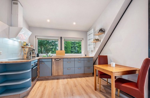 Steinau Apartment | Apartment 'Kanal' with Private Terrace and Wi-Fi