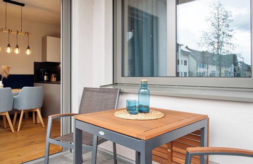 Herbertingen Apartment | Apartment 'Krähbach' with Private Terrace and Wi-Fi