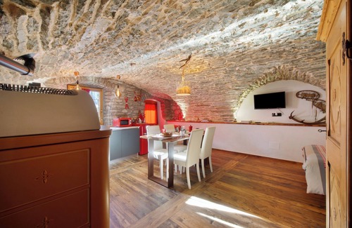Bionaz Apartment | Apartment 'La Cachette' with Mountain View, Private Terrace and Wi-Fi