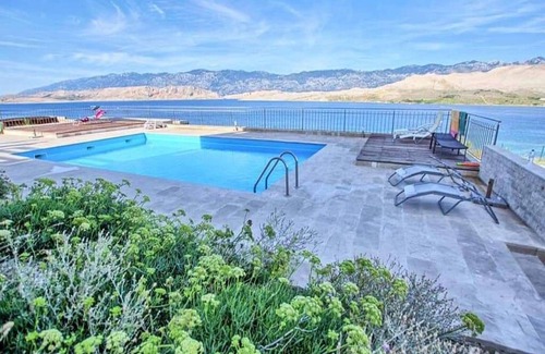 Pag Apartment | Apartment La Eva Pag - One Bedroom Apartment with Balcony and Sea view