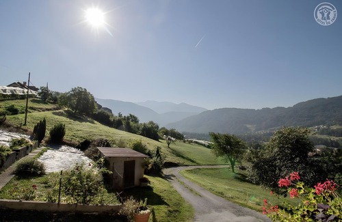 Ugine Apartment | Apartment 'La Ferme Du Mont Charvin' with Mountain View, Private Terrace and Balcony