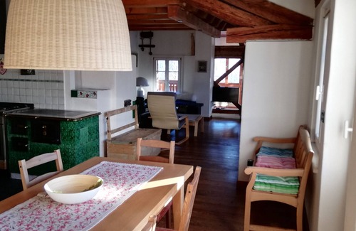 Fiera di Primiero Apartment | Apartment 'La Casa Del Noce' with Mountain View, Private Garden and Wi-Fi