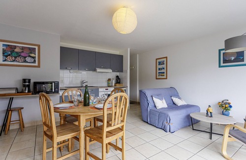 Saint-Philibert Apartment | Apartment 'La Mouette St Philibert 3 Étoiles' with Private Terrace, Private Garden and Wi-Fi