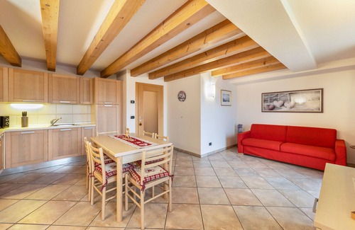 Tesero Apartment | Apartment 'Latemar Casa Alma' with Mountain View, Balcony and Wi-Fi