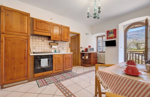 Comano Terme Apartment | Apartment 'Le More' with Mountain View, Balcony and Wi-Fi