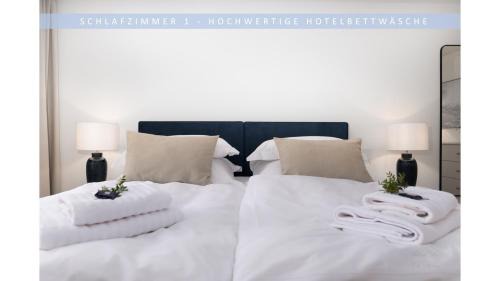 Edesheim Apartment | Apartment Leinetal - bester Schlafkomfort in hochwertiger Hotelbettwäsche, 3 Zimmer - große Küche, Duschbad & Parkplatz