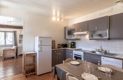 Saint-Ferreol Apartment | Apartment 'Les Lutins' with Mountain View, Shared Terrace and Wi-Fi
