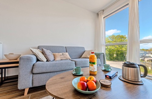L'Aber Vrac'h Apartment | Apartment 'Les Terrasses De La Palud' with Sea View and Private Terrace