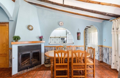 Calar de la Santa House | Apartment 'Los Pozos I' with Mountain View, Shared Pool and Wi-Fi