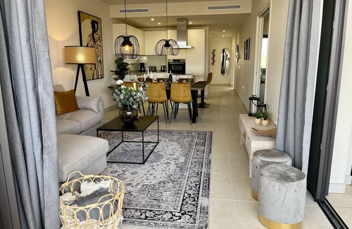 La Cala de Mijas Apartment | Apartment Lotus 486 with Shared Pool, Terrace & Wi-Fi