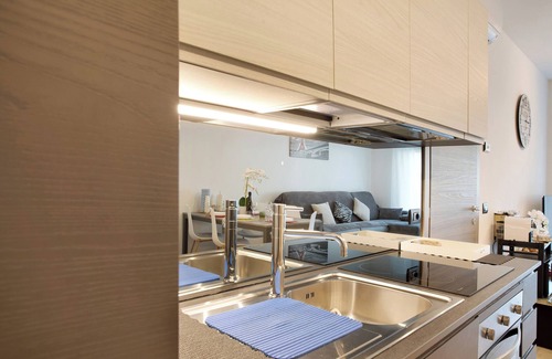 Madonna di Tirano Apartment | Apartment 'Lucia - Tirano' with Private Terrace, Wi-Fi and Air Conditioning