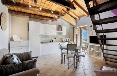 Pollein Apartment | Apartment 'Maison Bebe Mont Emilius' with Mountain View, Private Terrace and Wi-Fi