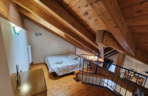 Ponte Arche Apartment | Apartment 'Mansarda Comano Terme' with Mountain View and Balcony