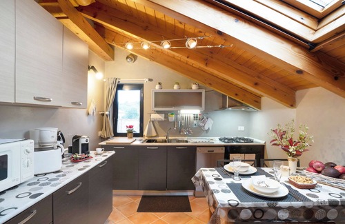 Gozzano Apartment | Apartment 'Mansarda Margherita' with Mountain View & Wi-Fi
