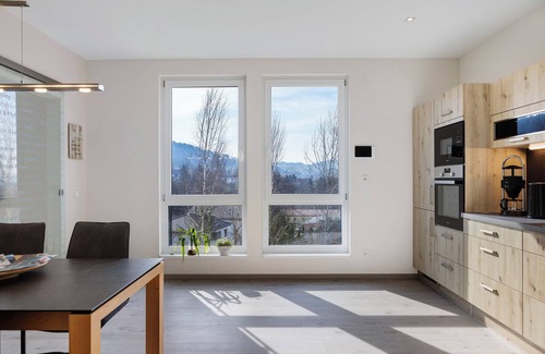 Floh Apartment | Apartment 'Maßkopf-Blick' with Mountain View and Wi-Fi