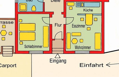 Bickenbach Apartment | Apartment Maue - Apartment Maue