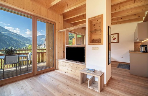 San Pancrazio Apartment | Apartment 'Mayrhof in the Cherry Garden' with Mountain View & Balcony