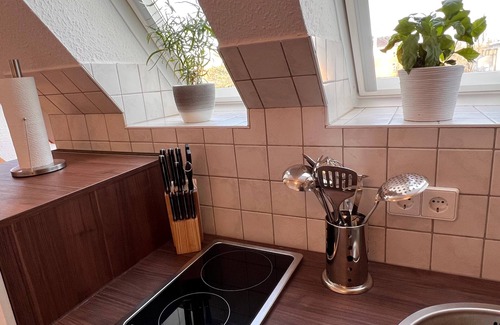 Wurzen Apartment | Apartment-Modern-Private Bathroom-City view-Am Jacobsweg Wohnung 2