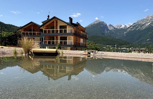 Spormaggiore Apartment | Apartment 'Mugo' with Mountain View, Wi-Fi and Air Conditioning