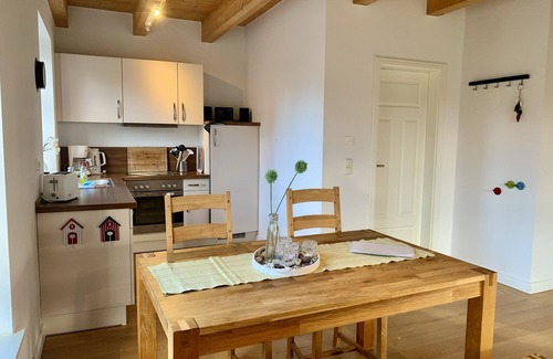 Gross Schwansee House | Apartment Muschel, 10 minutes to the natural beach