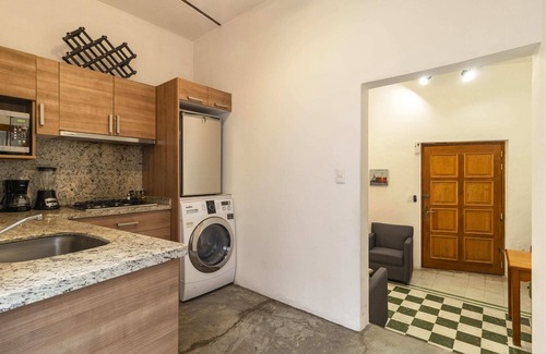 Downtown Queretaro Apartment | Apartment in the Center, Terrace. WIFI+Workroom+A/C