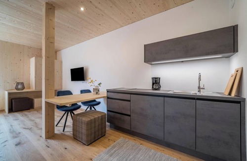 San Pancrazio Apartment | Apartment 'Naturapartments Alpreid Feine' with Mountain View, Balcony & Wi-Fi