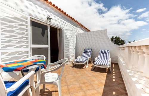 Bahia Calma Apartment | Apartment near the beach, big terrace with nice sea views, wifi and parking