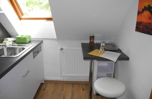 Bad Sachsa Apartment | Apartment near the forest with a large garden with playground and fire pit