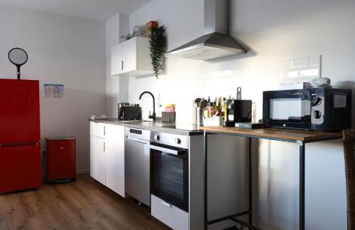 Rhein-Erft-Kreis District Apartment | Apartment "New York" in Erftstadt - 3 Zimmer & 91qm - nahe Köln, Messe, Phantasialand & Bonn - Familienurlaub oder Business Trip