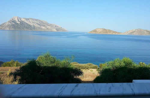 Kalymnos Apartment | Apartment next to the sea and under climbing sectors. Quiet place excellent view