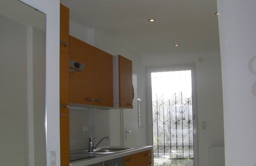St Lorenz Apartment | Apartment Niemann 3 - large kitchen with terrace