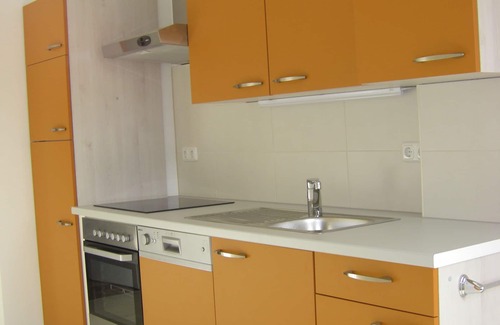 St Lorenz Apartment | Apartment Niemann 3 - large kitchen with terrace