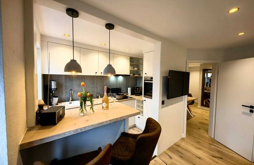 Ladelund Apartment | Apartment 'Nord-ostseeglück' with Balcony and Wi-Fi