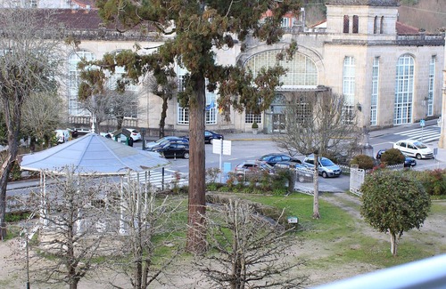 Mondariz-Balneario Apartment | Apartment overlooking the spa of Mondariz
