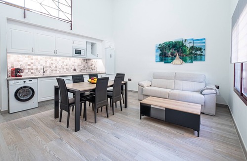 Isla Cristina Apartment | Apartment "Ocean Suites A2" with Terrace and Wi-Fi