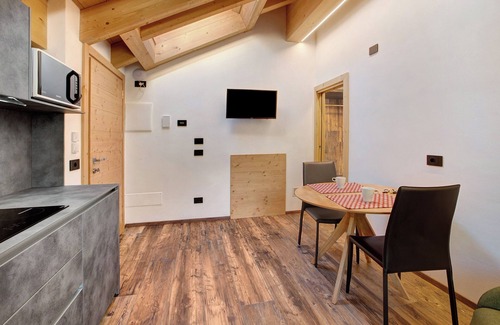 Bormio Apartment | Apartment "Olympic Chalet 12" with Mountain View, Balconies & Wi-Fi